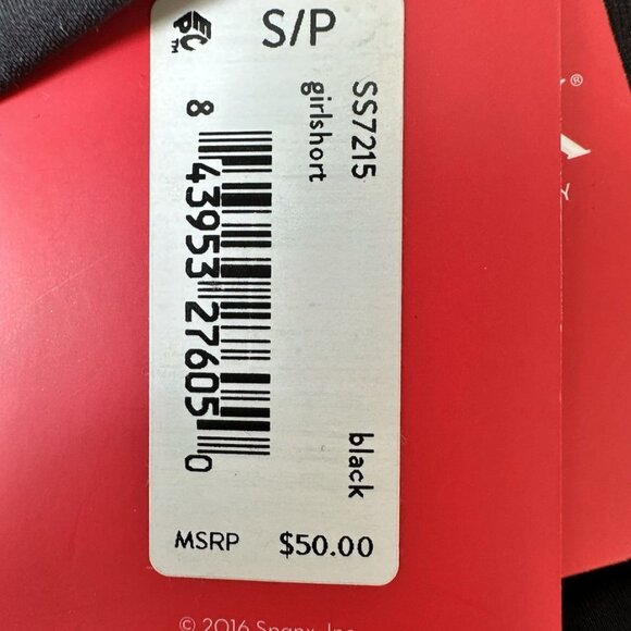 NEW W TAG SPANX Firm Control Girl Shorts Black Shapewear Size Small - Picture 4 of 5